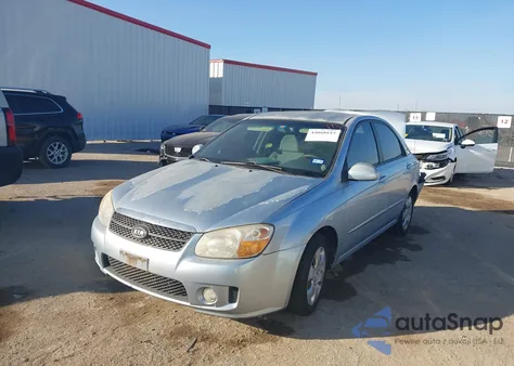 2008 Kia Spectra Ex from USA, damaged, VIN KNAFE121385520373